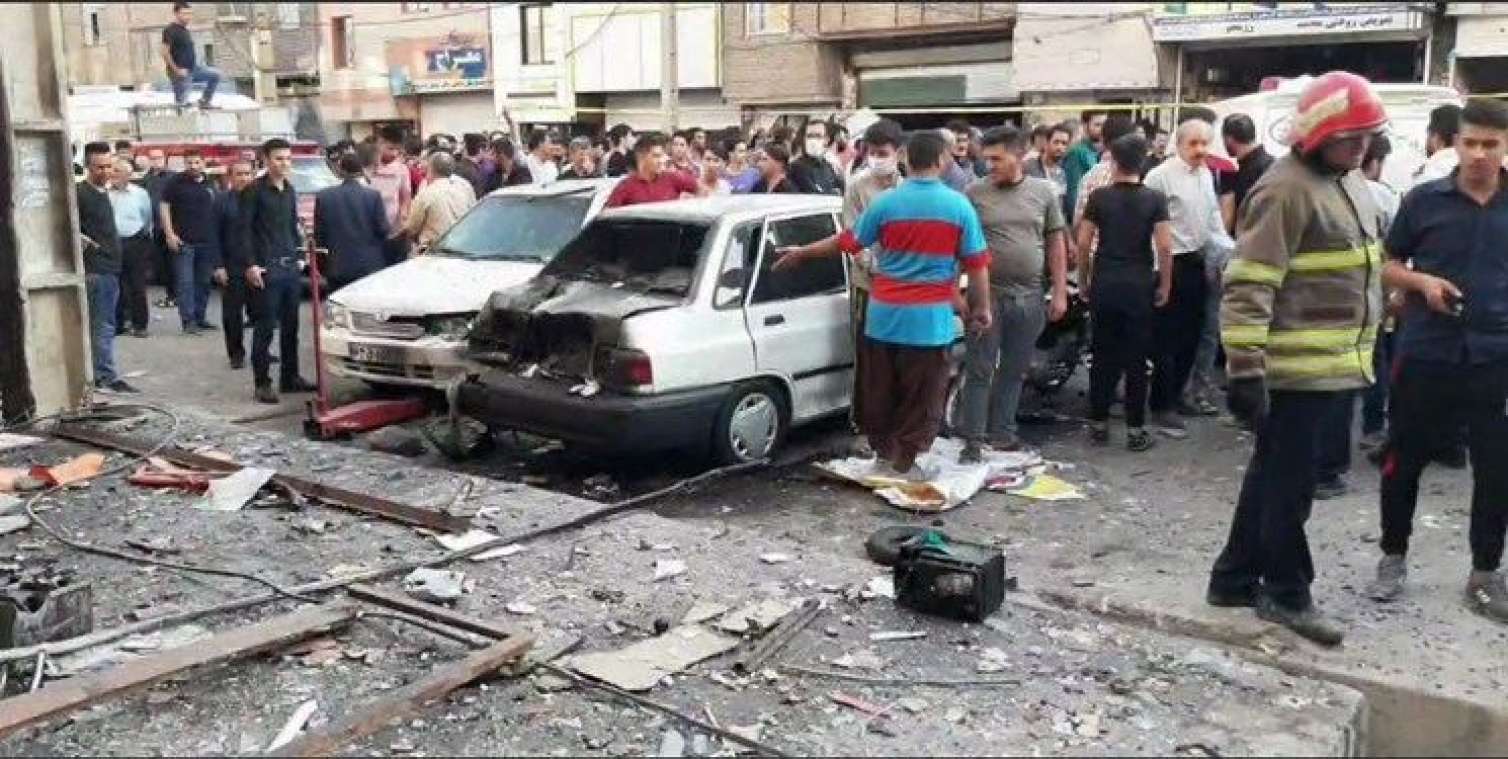 Tehranda güclü partlayış -   Ölən və yaralanan var - FOTOLAR