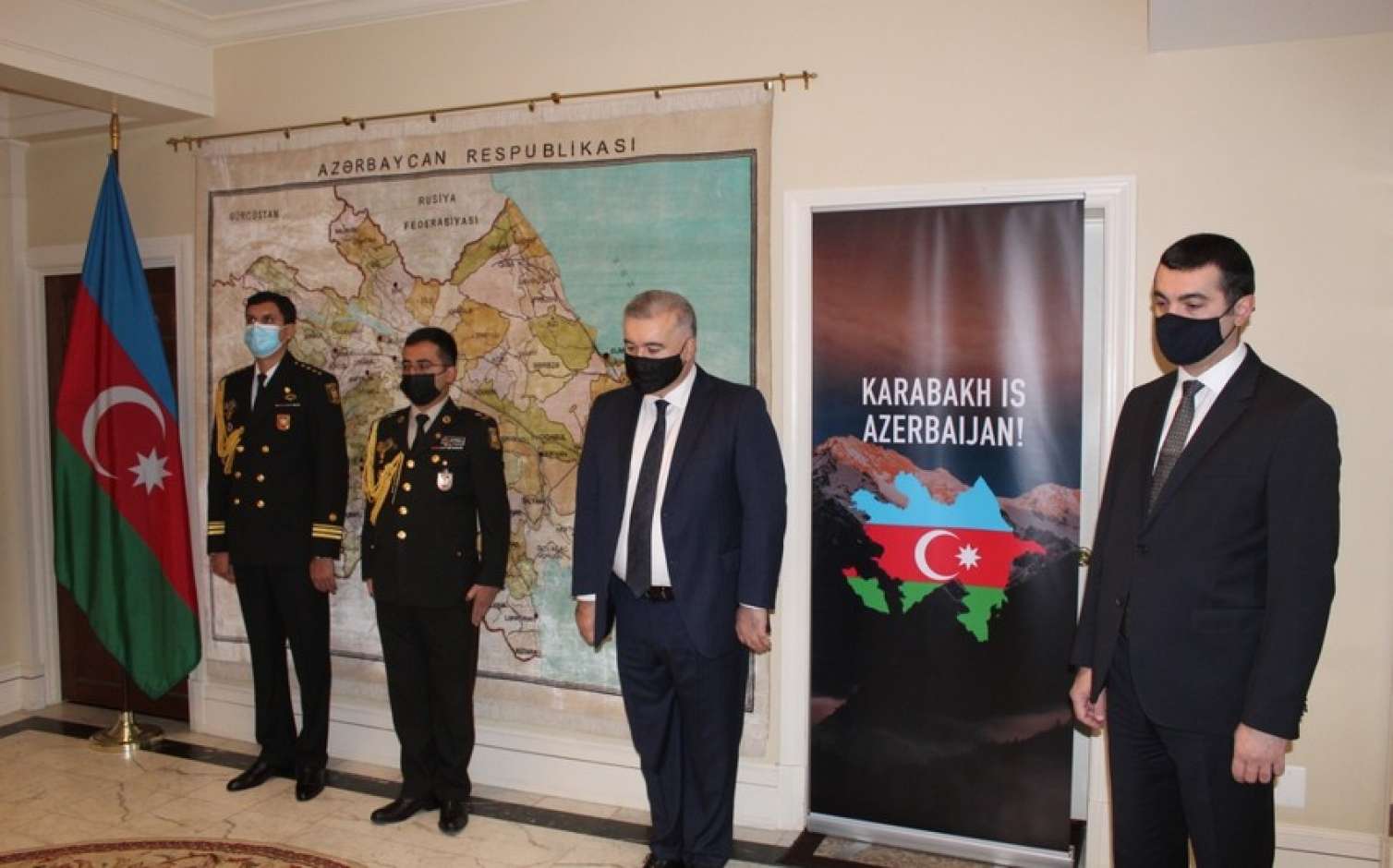 Vaşinqtonda Vətən Müharibəsi şəhidləri anıldı  FOTOLAR