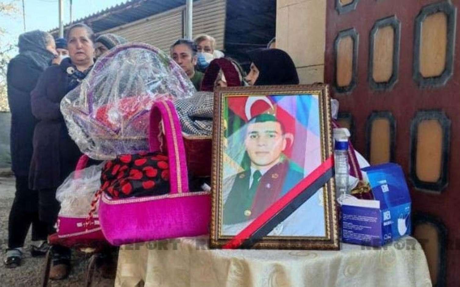 Şəhidimizlə vida mərasimi -  FOTO