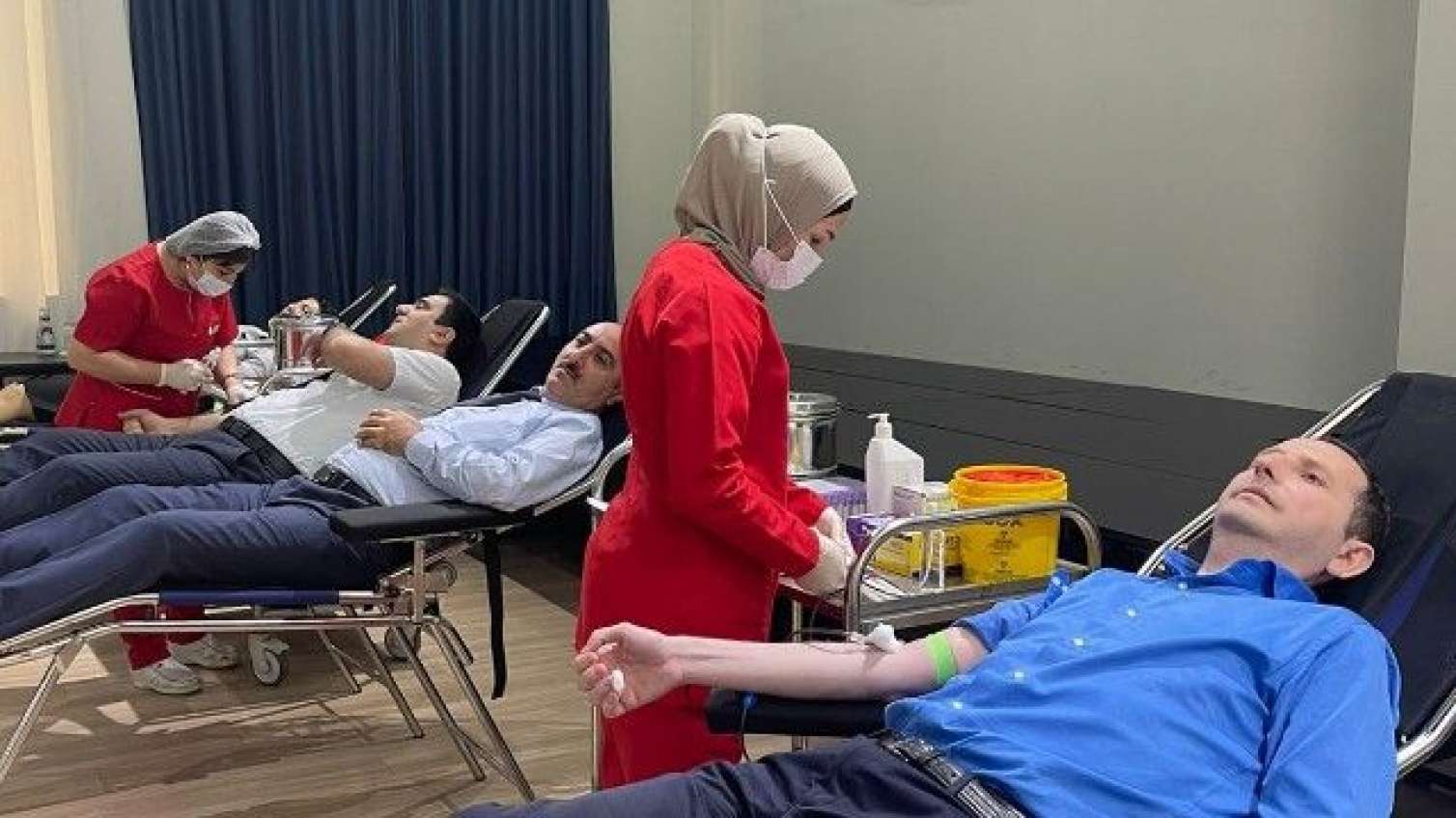 ETSN-də könüllü qanvermə aksiyası - FOTO 