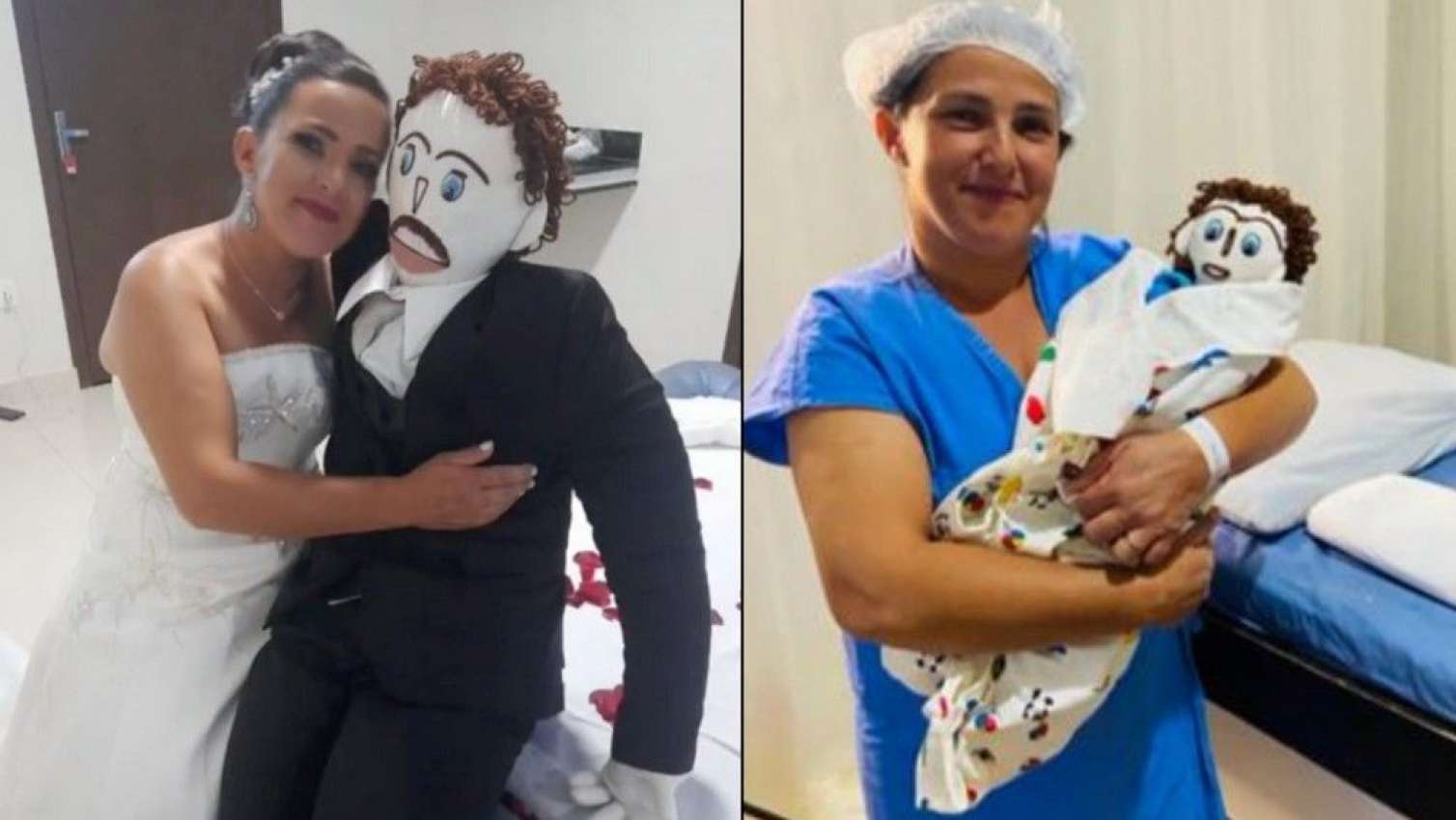 “Kukla” kişiyə ərə gedən qadının oğlu oldu - Kuryoz olay- FOTO 