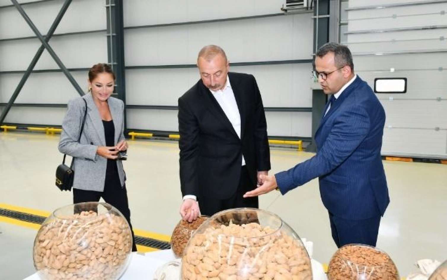 Prezident və xanımı açılışda -  FOTOLAR