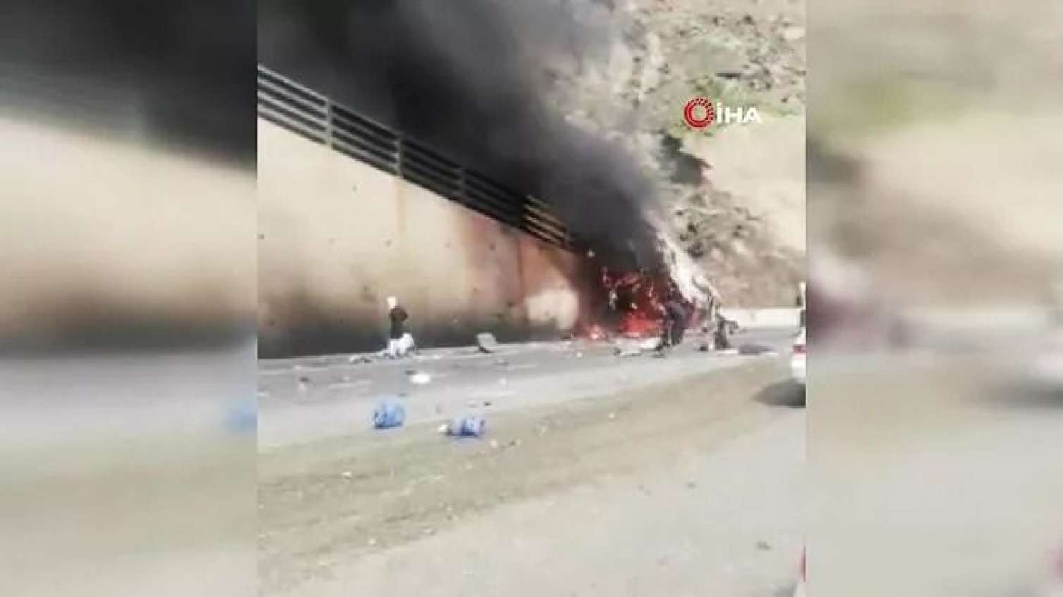 Ümrə ziyarətində dəhşətli qəza - 20 ölü -  FOTO