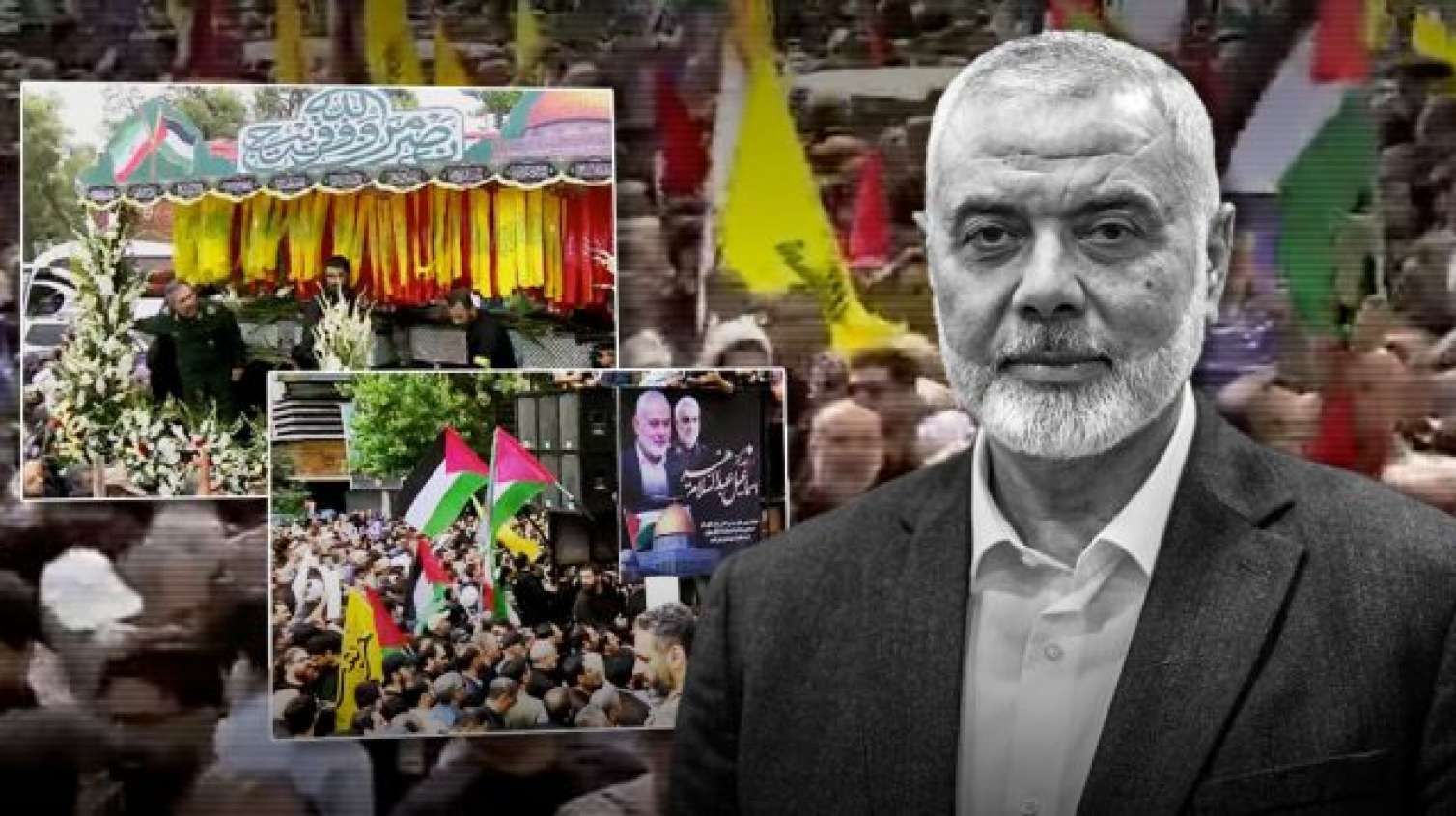 Haniyənin dəfni dünya mətbuatında -  FOTO