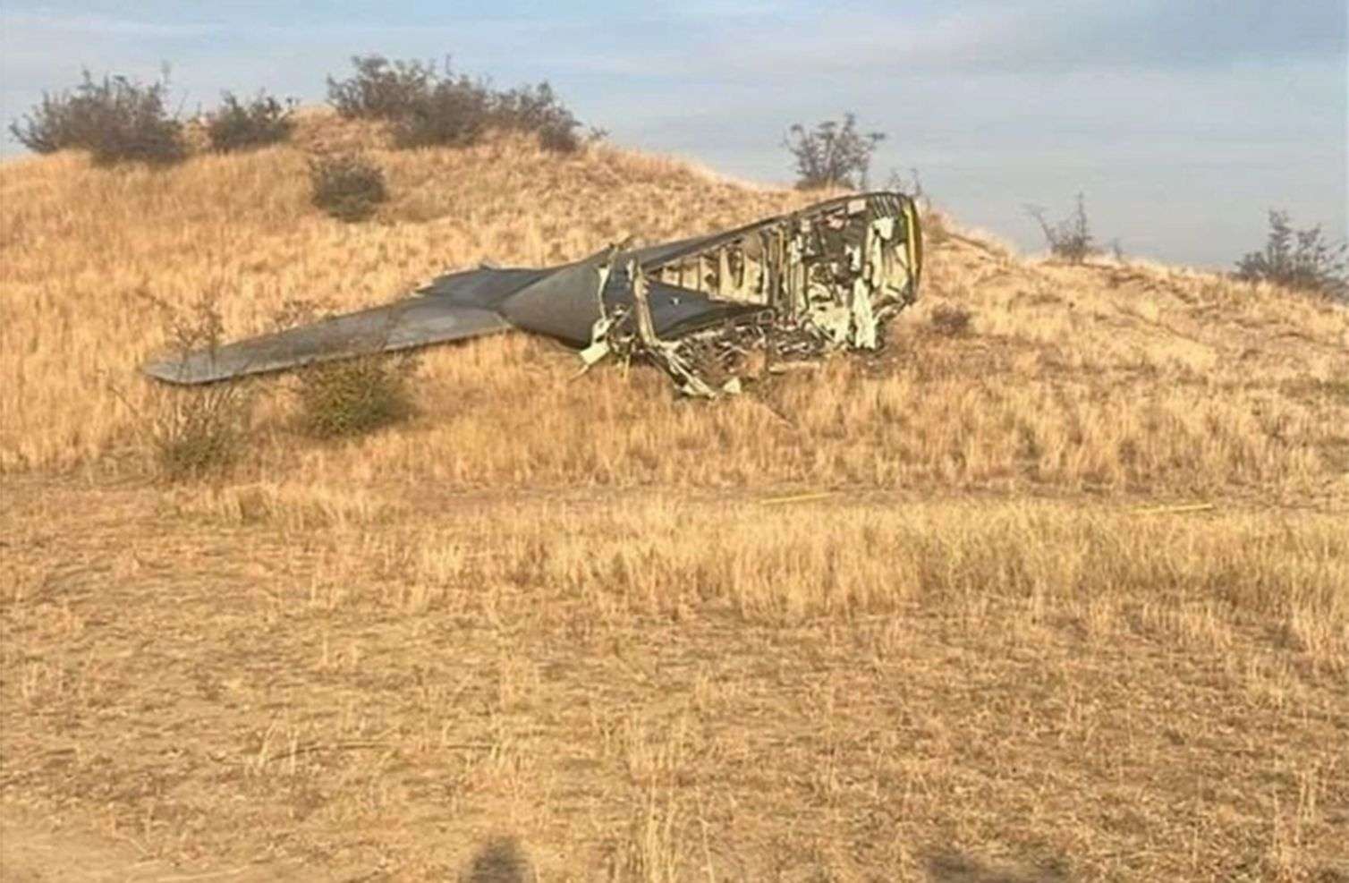 Təyyarənin quyruğu niyə qopub? - VİDEO 