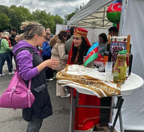 Brüsseldə “Tervuren” festivalında Azərbaycan stendi qurulub   