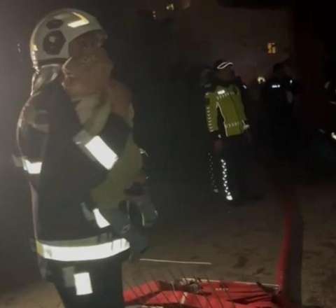 Yanğından çıxarılan körpə... - Son vəziyyət 