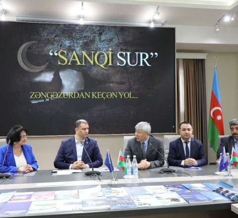 “Sanqi Sur – Zəngəzurdan keçən yol...” filmi təqdim olundu 