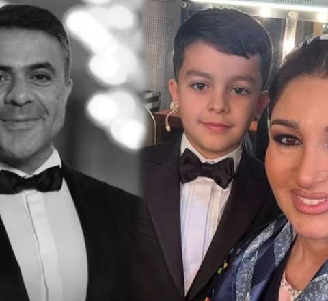 Cabir İmanovun özünə bənzəyən oğlu... - FOTO