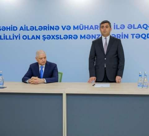 Naxçıvanda şəhid ailələri və müharibə ilə əlaqədar əlilliyi olan şəxslərə 68 mənzil təqdim edilib 