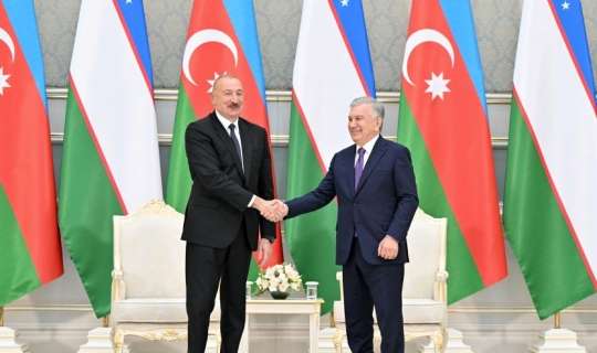 Prezidentin Özbəkistan səfəri ilə bağlı -  VİDEOÇARX
