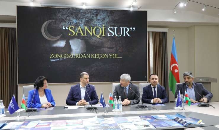 “Sanqi Sur – Zəngəzurdan keçən yol...” filmi təqdim olundu - FOTO 