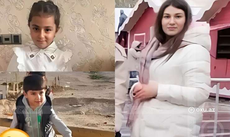 Lökbatanda yanğında həlak olan ana və övladlarının FOTOLARI 