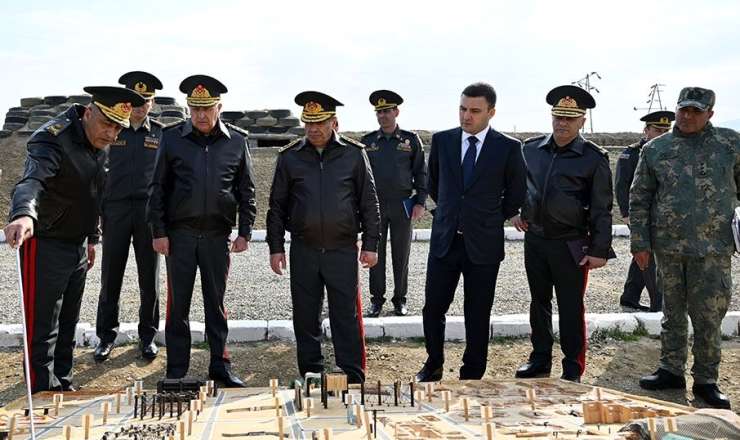  Yeni hərbi obyektlər istifadəyə verildi 