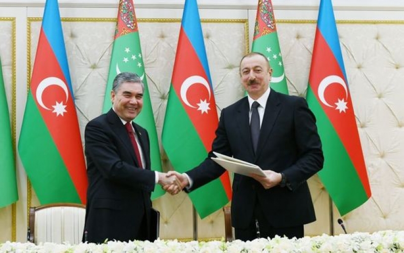 Azərbaycan-Türkmənistan sənədləri imzalandı - FOTO