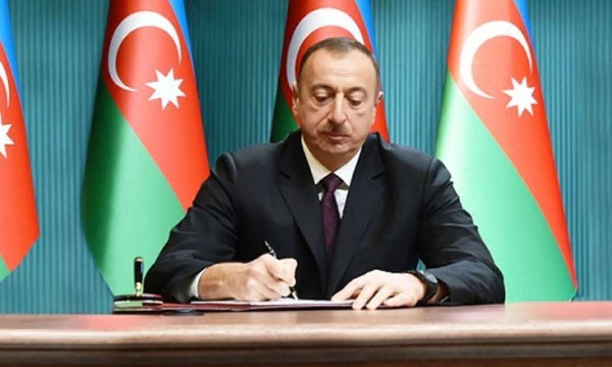 İlham Əliyev sərəncam imzaladı 