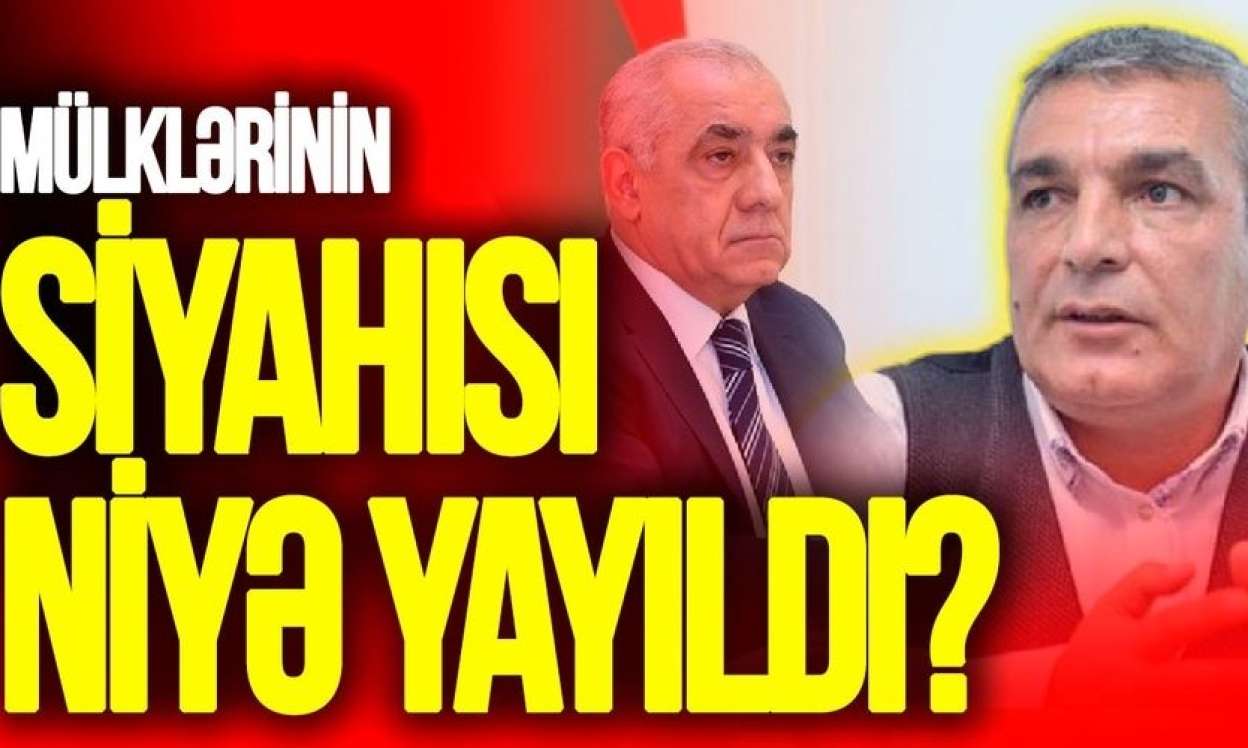 Baş nazirin mülklərinin siyahısı niyə yayıldı? Nəyin davasıdır? - Musavat TV-də sensasiya 