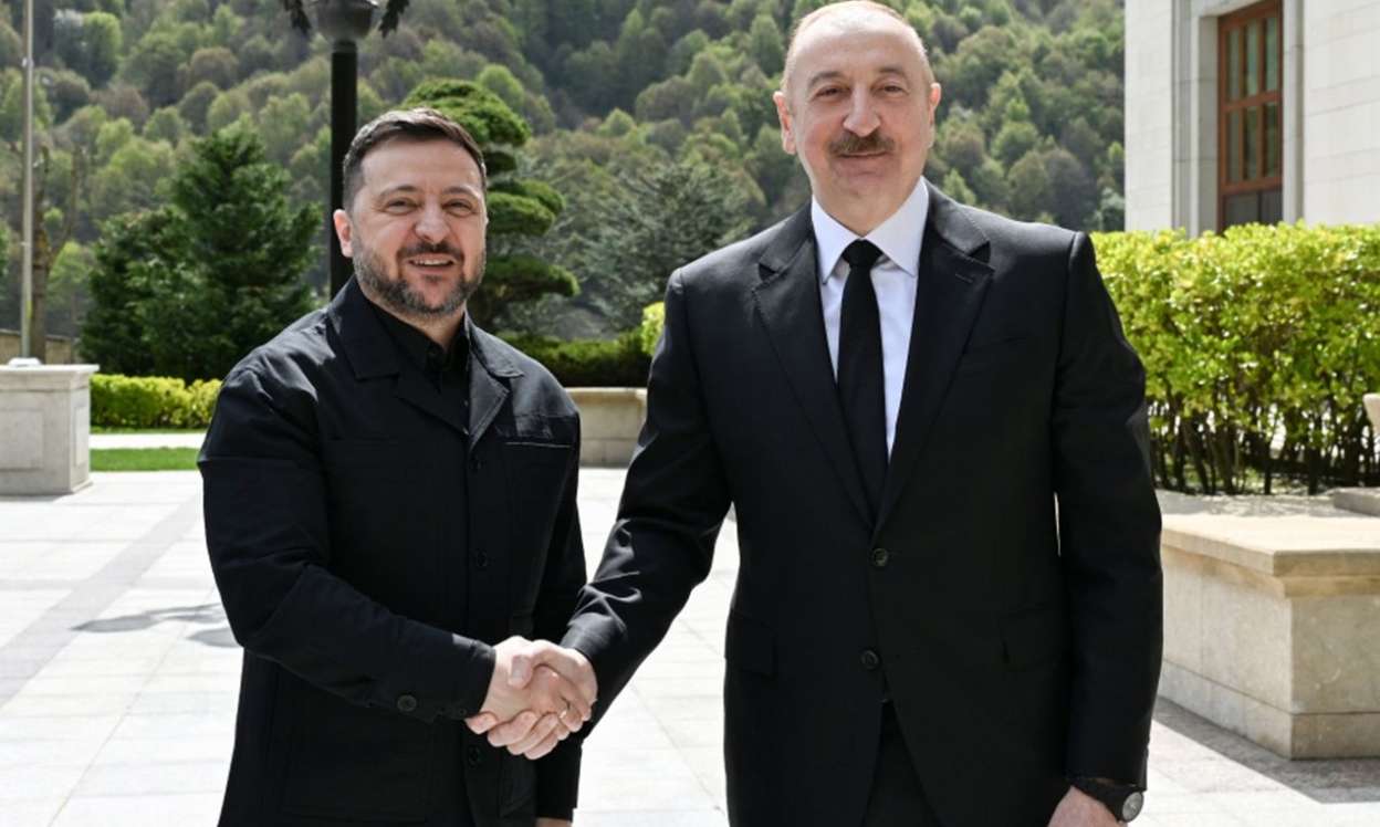 Zelenski Qəbələdə: Əliyevlə təkbətək görüş keçirilir - VİDEO - YENİLƏNDİ