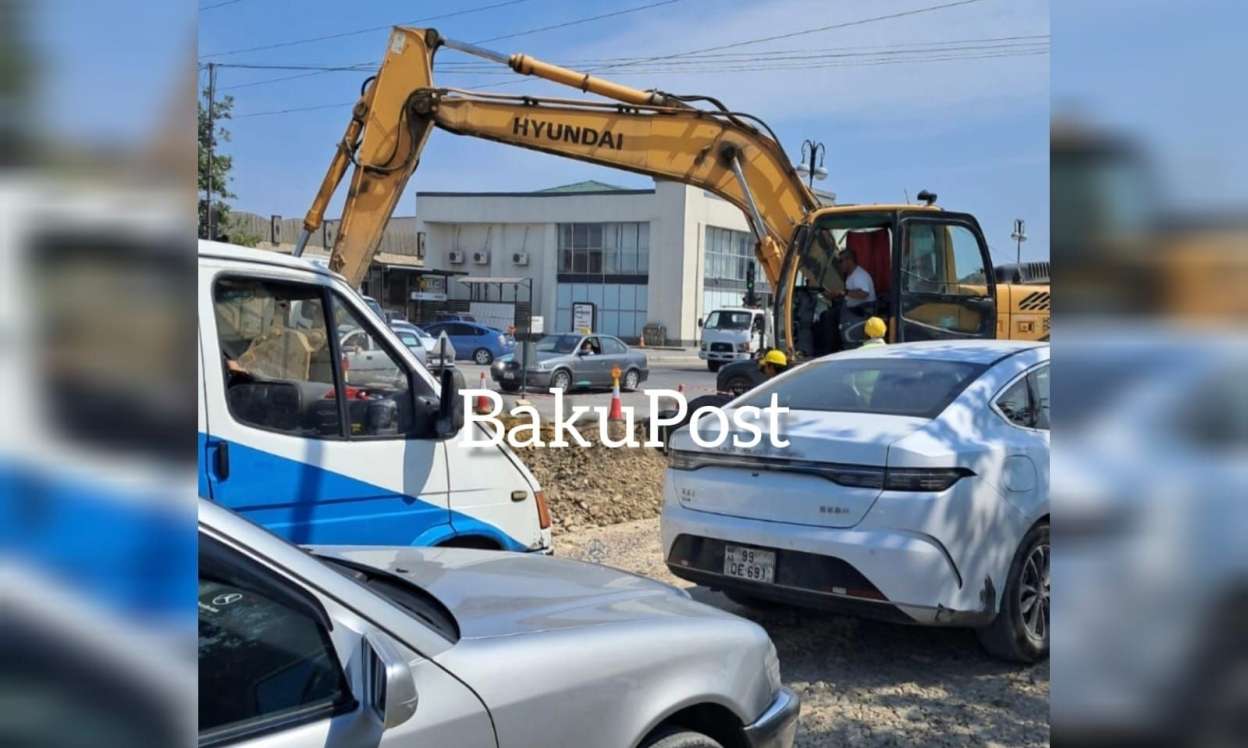 Binəqədinin qara günləri başladı: Kilometrlərlə tıxac yaranıb - FOTO/VİDEO