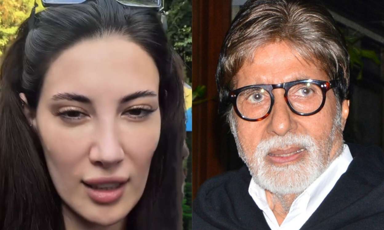Azərbaycanlı qız Amitabh Baççanı görmək üçün  evinə getdi - VİDEO
