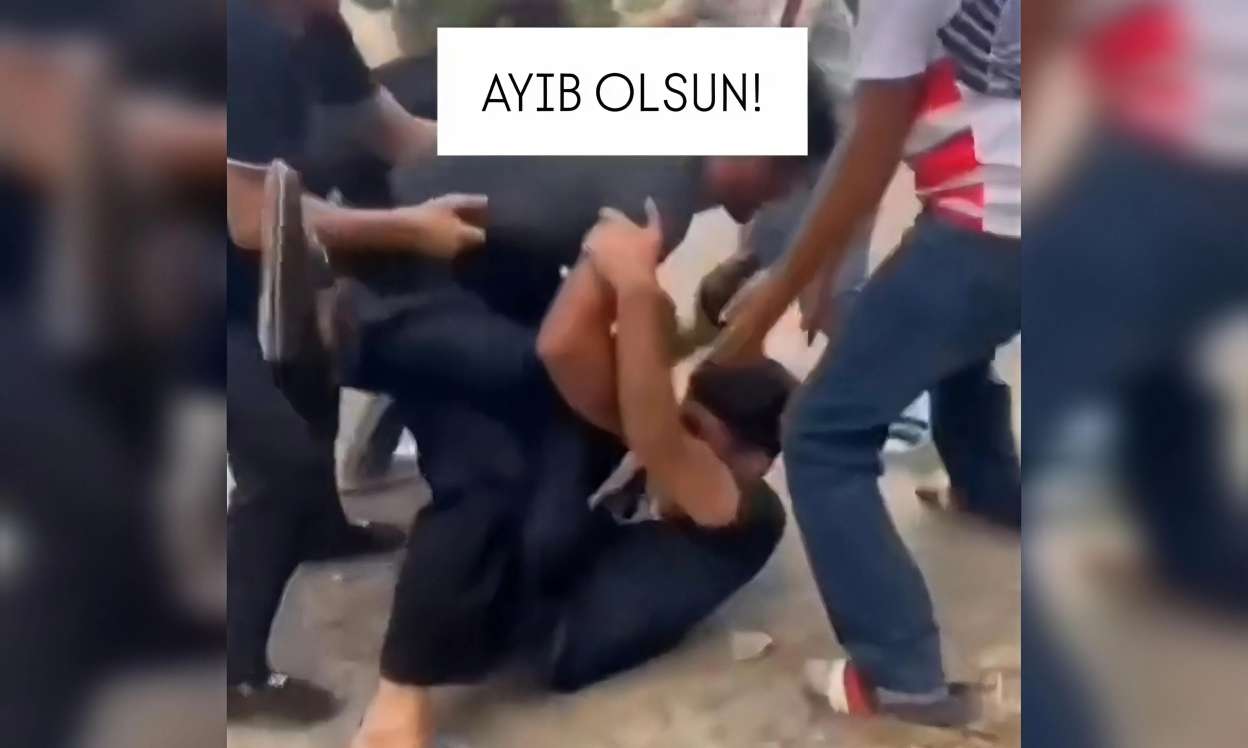 Azərbaycanda gənc oğlanı təkləyib döydülər – VİDEO - YENİLƏNİB