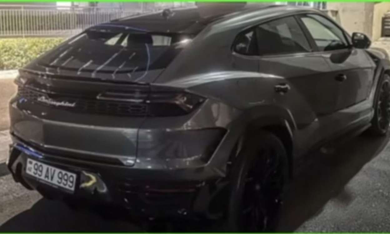 Məhkəmənin buraxdığı “Lamborghini”ni  polis yenidən saxladı - VİDEO