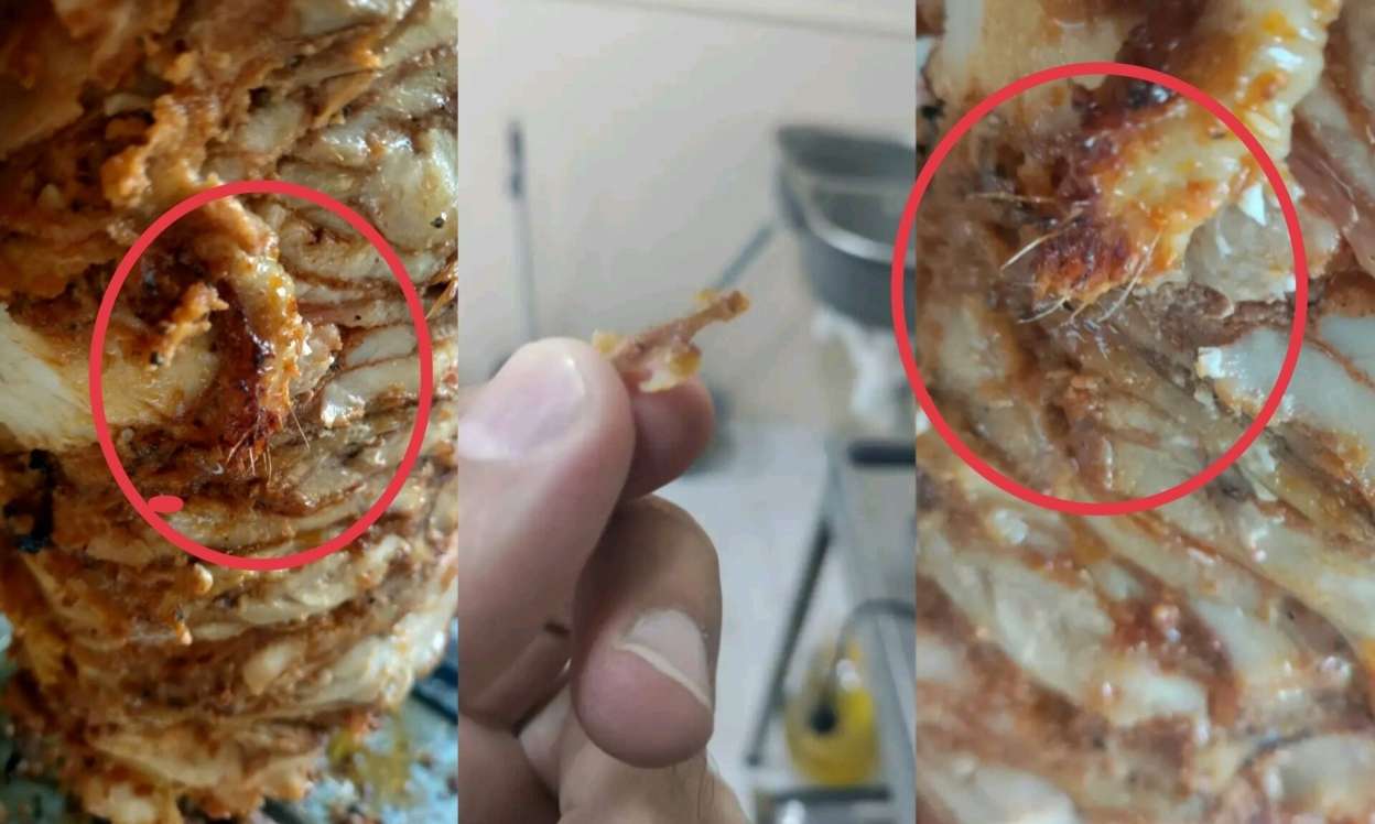 Bakıda dönər ustası 40 kiloqram əti zibilliyə atdı:  "Bunu müştəriyə rəva görmürəm" - FOTOLAR