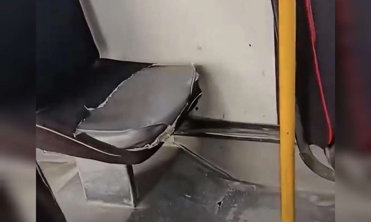 Gediş haqqı 70 qəpik olan çirkli, sınıq-salxaq avtobuslar -  Müşfiqabad sakinlərindən şikayət - VİDEO