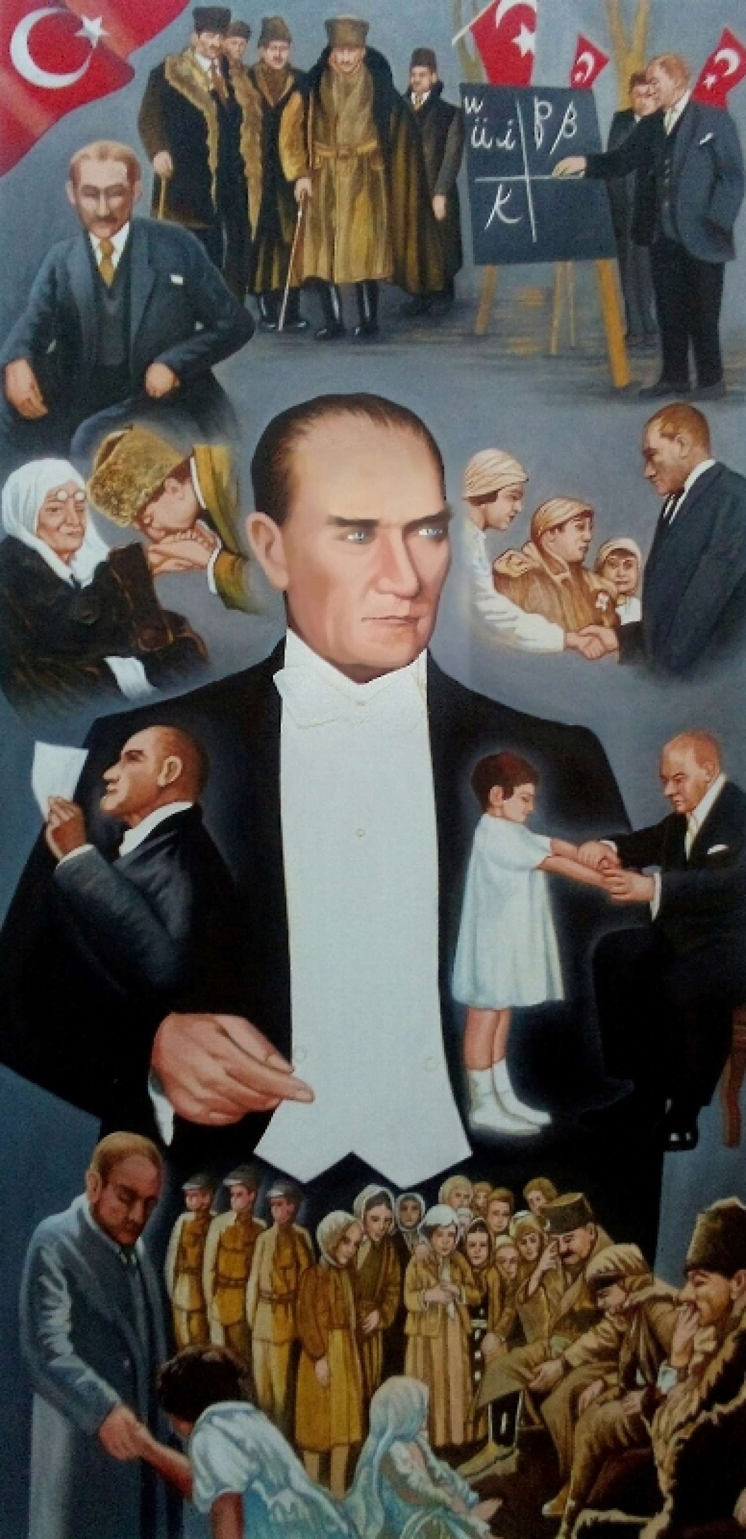 Onun obrazlar qalereyası -  Ziyadxan Əliyevin yazısı/ FOTOLAR