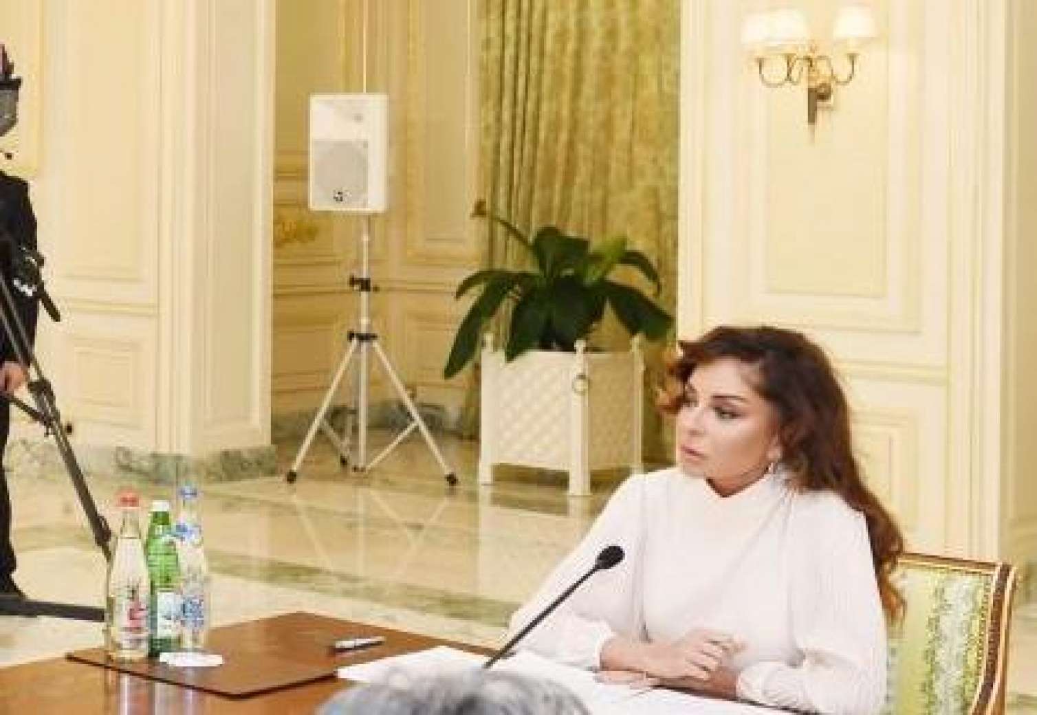 "Məcburi köçkünlər öz doğma yurdlarına qayıdacaqlar" -  Mehriban Əliyeva