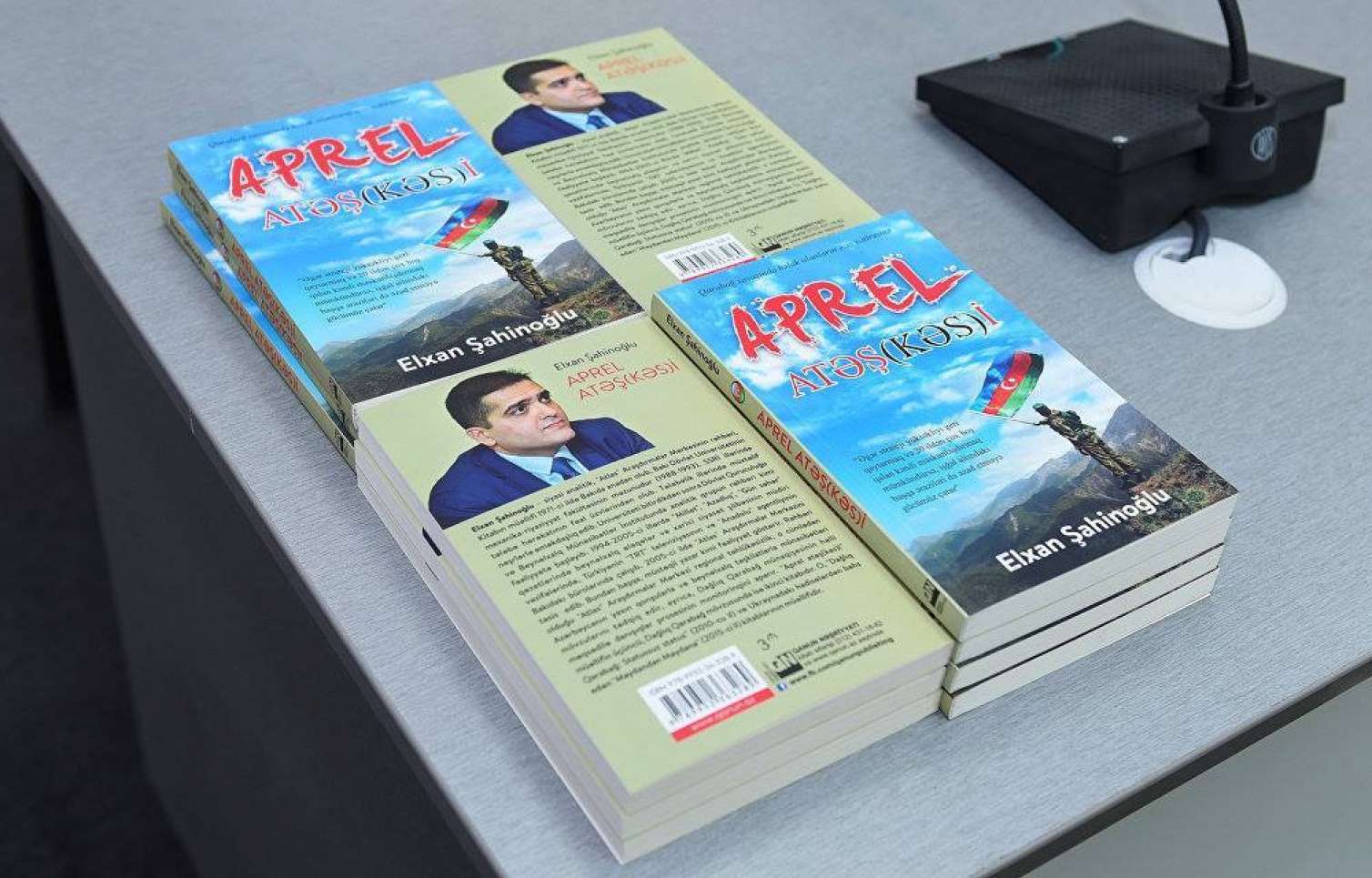“Aprel atəş(kəs)i” təqdim edildi -  FOTOLAR