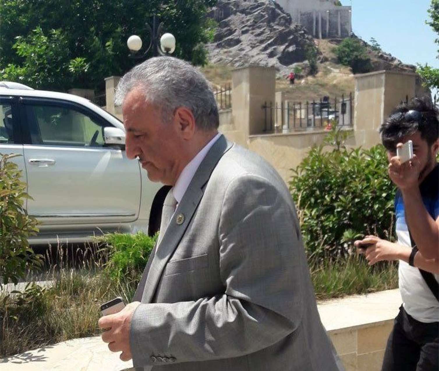 Tağı Əhmədov, oğlu və qardaşı oğlu Çovdarovun məhkəməsində -  FOTO