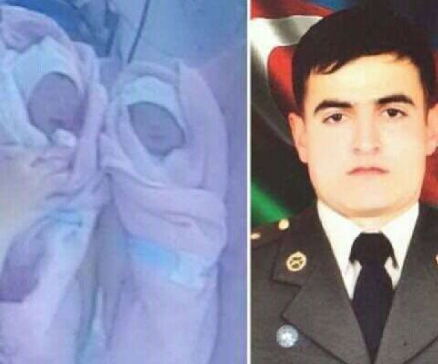 Şəhid zabitimizin əkiz oğlu doğuldu 