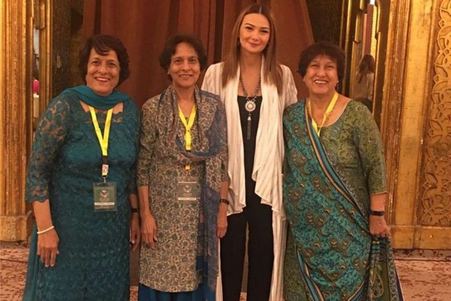 Qənirə Paşayeva Pakistan heyəti ilə görüşdə Xocalı soyqırımından danışıb -  FOTO