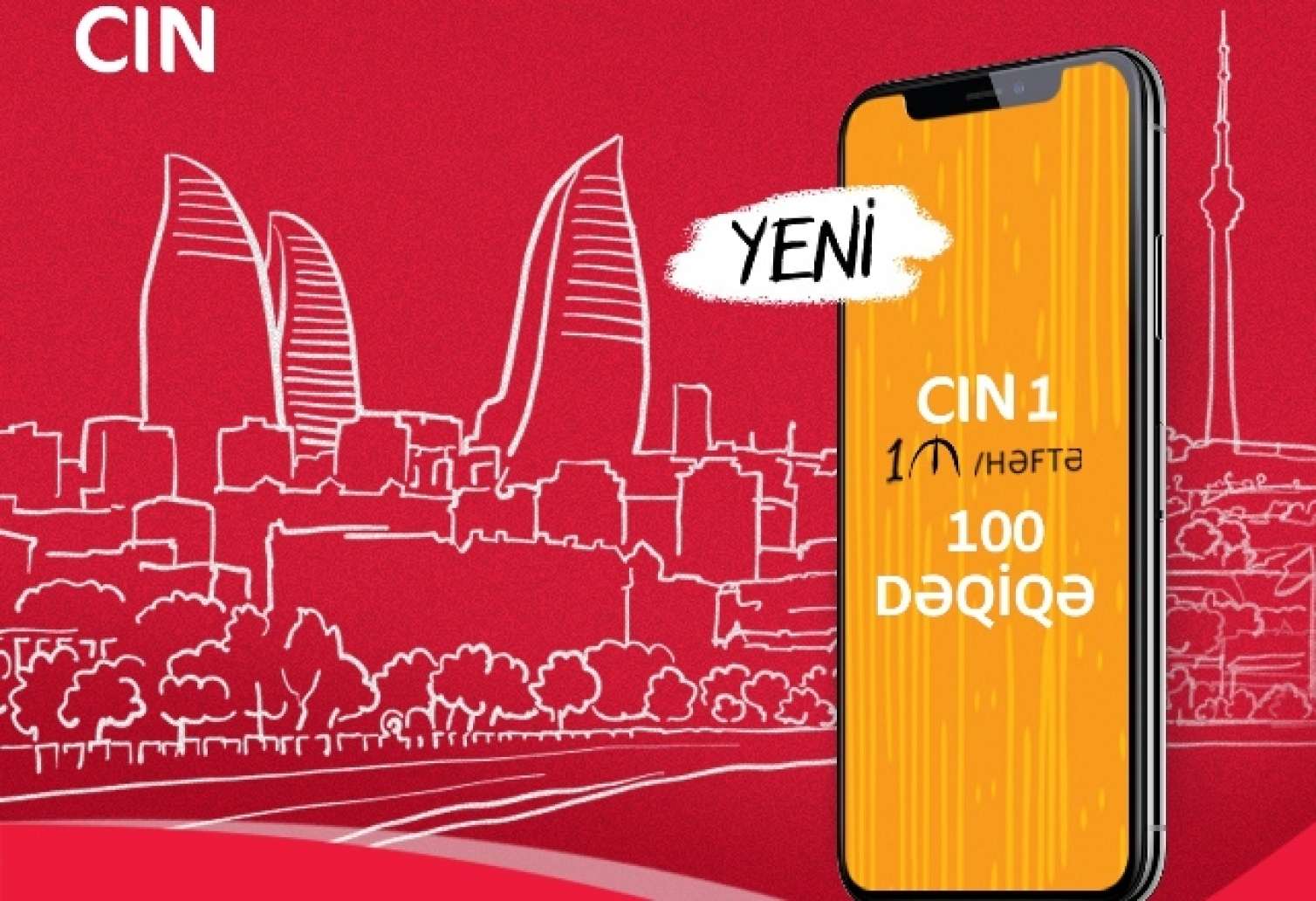 “Bakcell”in yeni CİN tarifləri ilə daha ÇOX danış!  