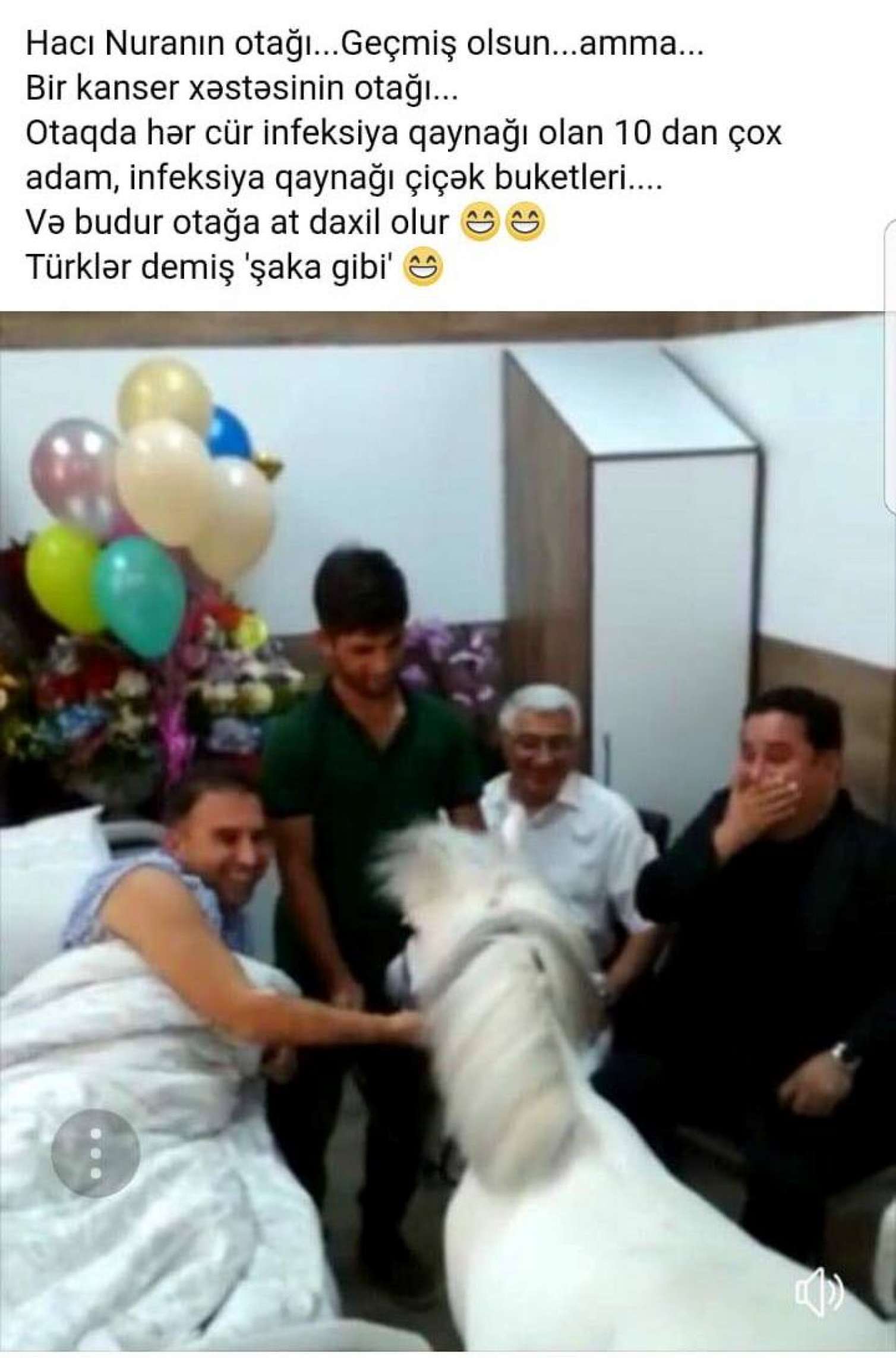 Hacı Nuranın “xərçəng şou”su və ya batan hospitaldan səhiyyəyə “poni şıllağı” 