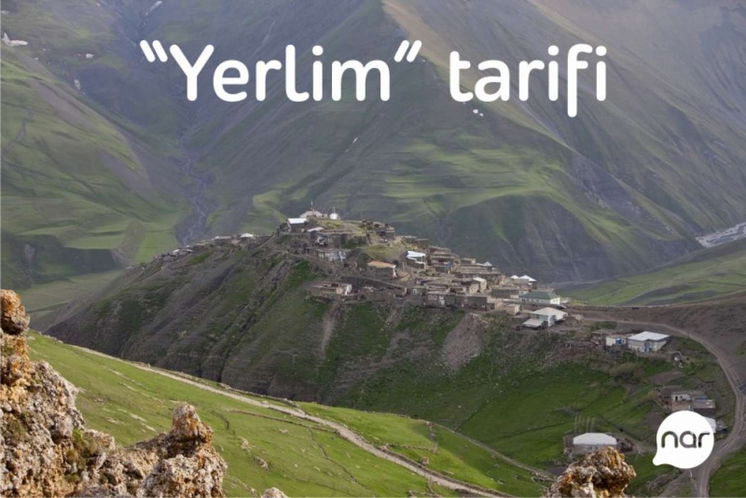 Bölgə sakinləri “Nar”ın “Yerlim” tarifini seçir 