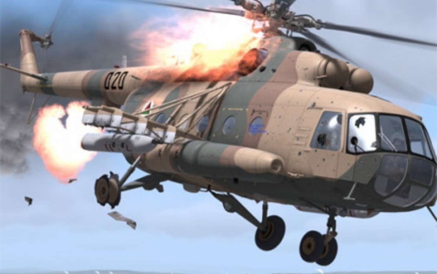 Rusiyada helikopter qəzaya uğradı: ölənlər var 
