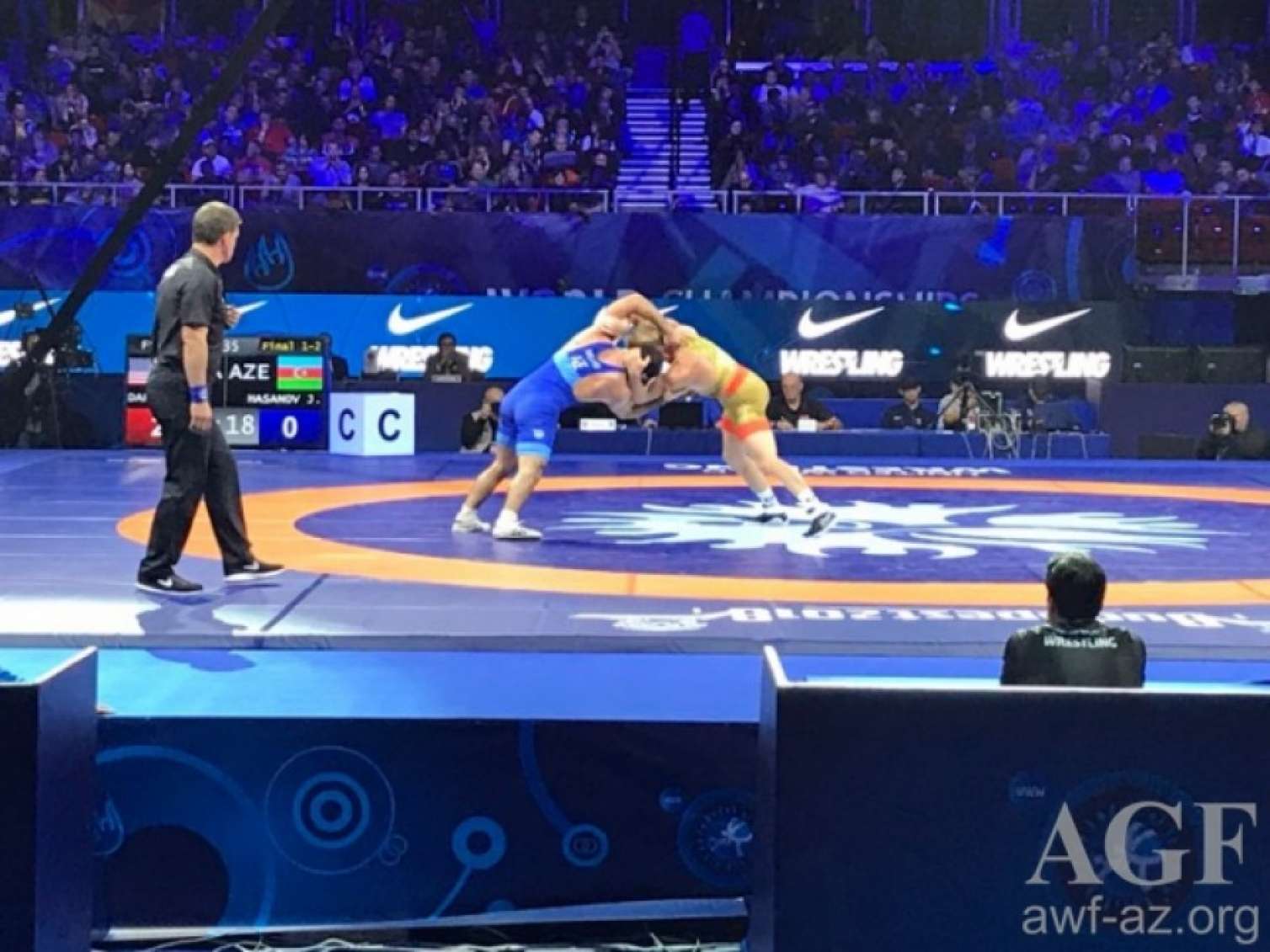 Cəbrayıl Həsənov dünya çempionatında gümüş medal qazanıb 