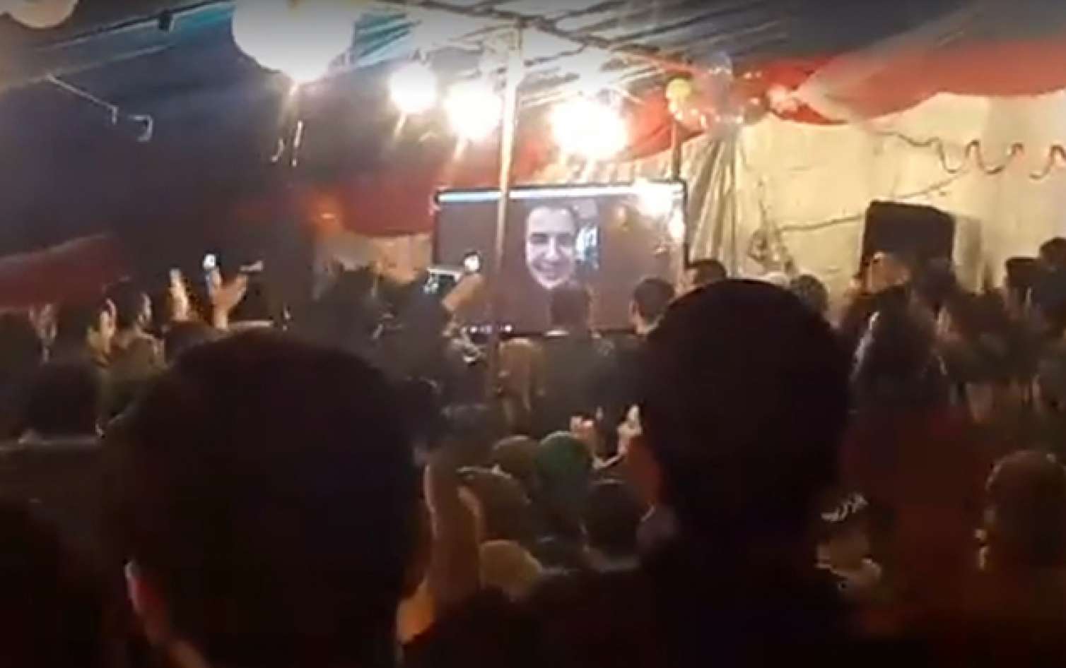 Saakaşvilidən azərbaycanlılara jest -  Toya canlı bağlandı, təbrik etdi/ VİDEO