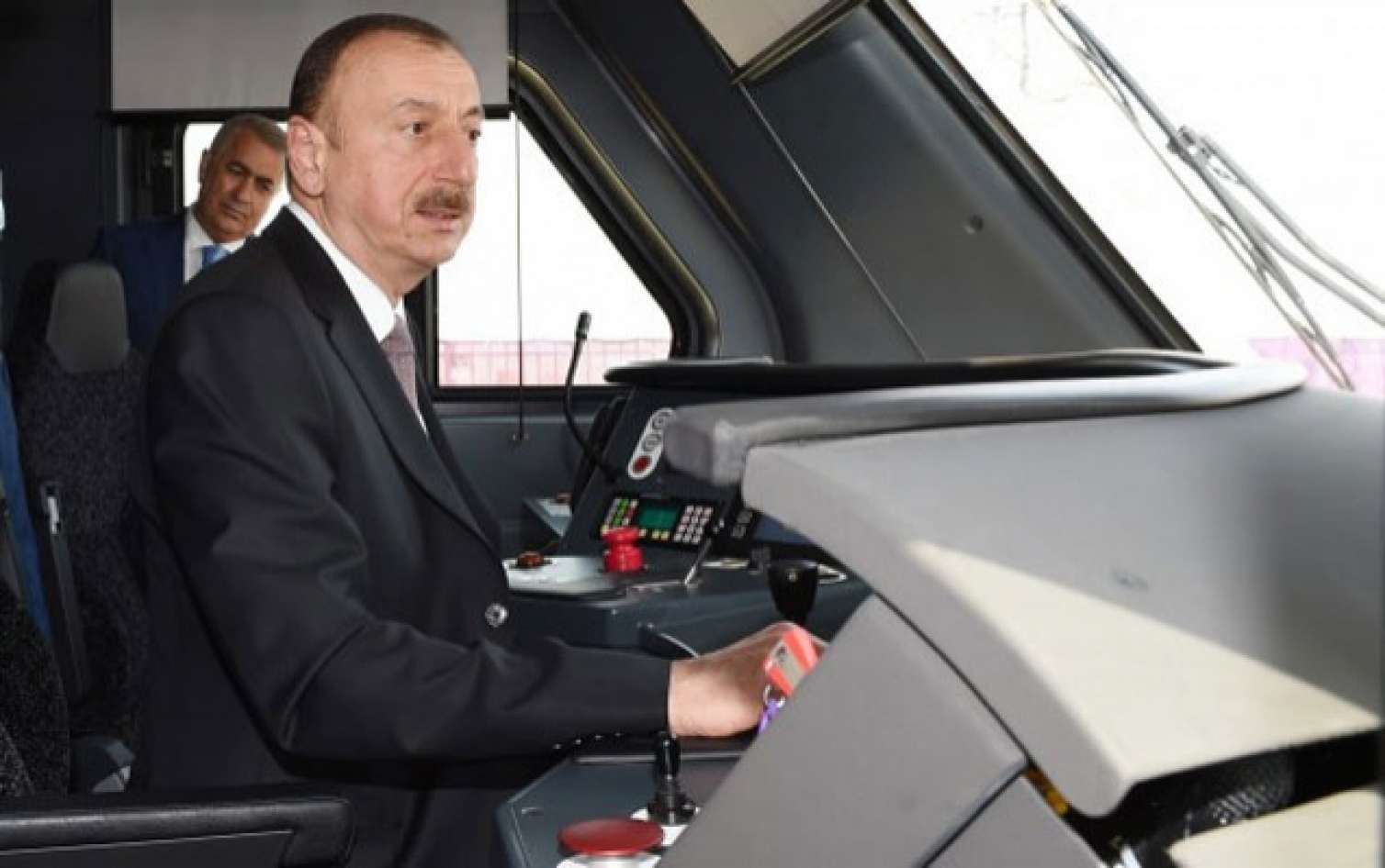 Prezident Bakı-Tbilisi-Qars qatarında -  FOTOLAR / YENİLƏNİB