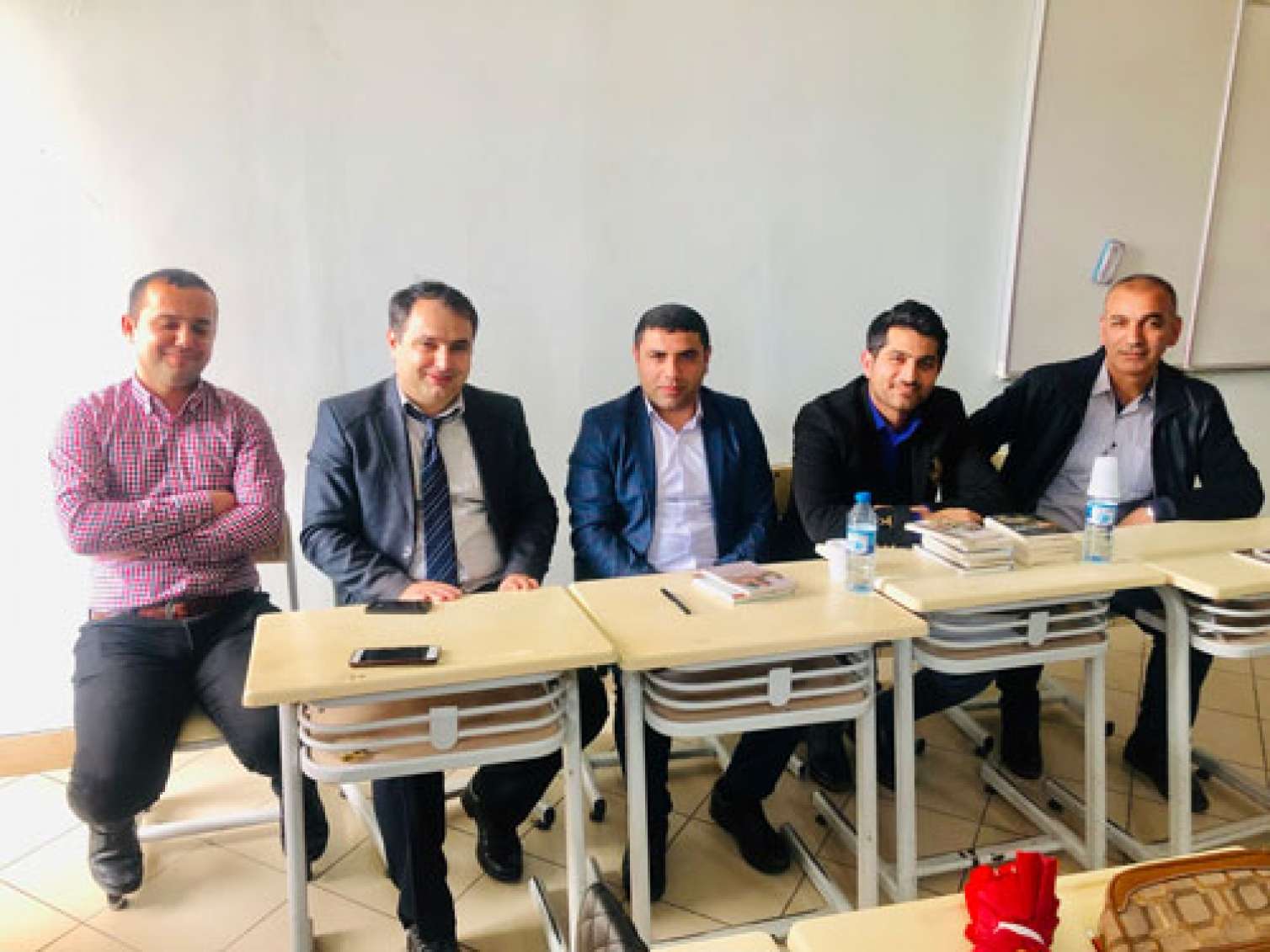 Bakı Mühəndislik Universitetində Fərid Hüseynlə görüş  - FOTO
