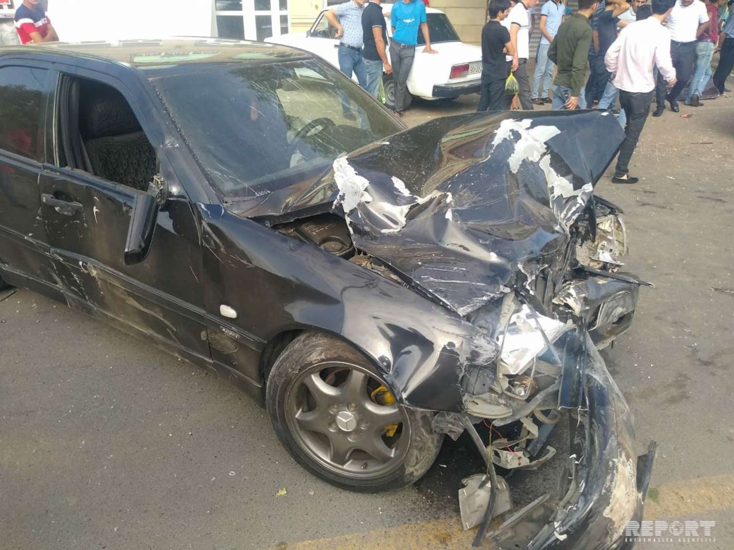 İmişlidə yol qəzası - Xəsarət alan var -  FOTOLAR