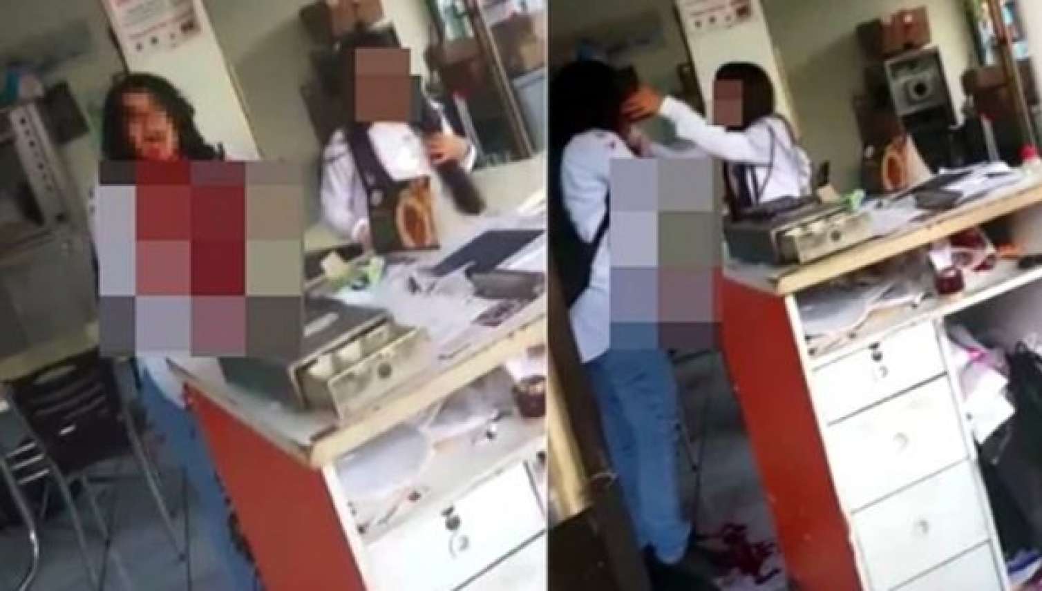 Kişi keçmiş arvadının boğazını kəsdi -  FOTO / VİDEO