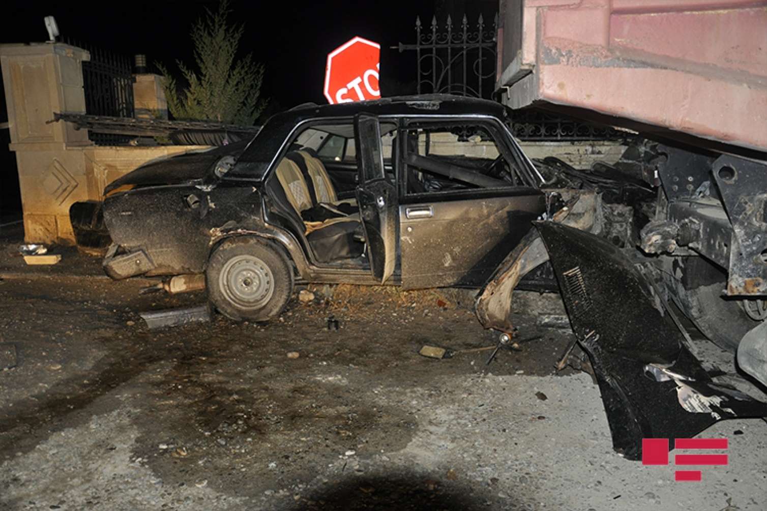 Hacıqabulda ağır yol qəzası -  Sürücü qəza yerində öldü