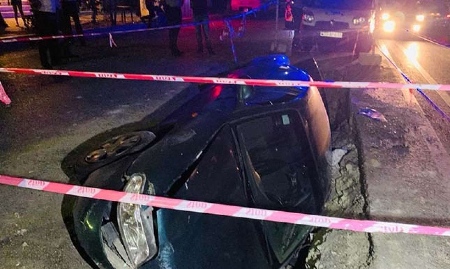 Yevlaxda avtomobil aşdı: 7 nəfər yaralandı 