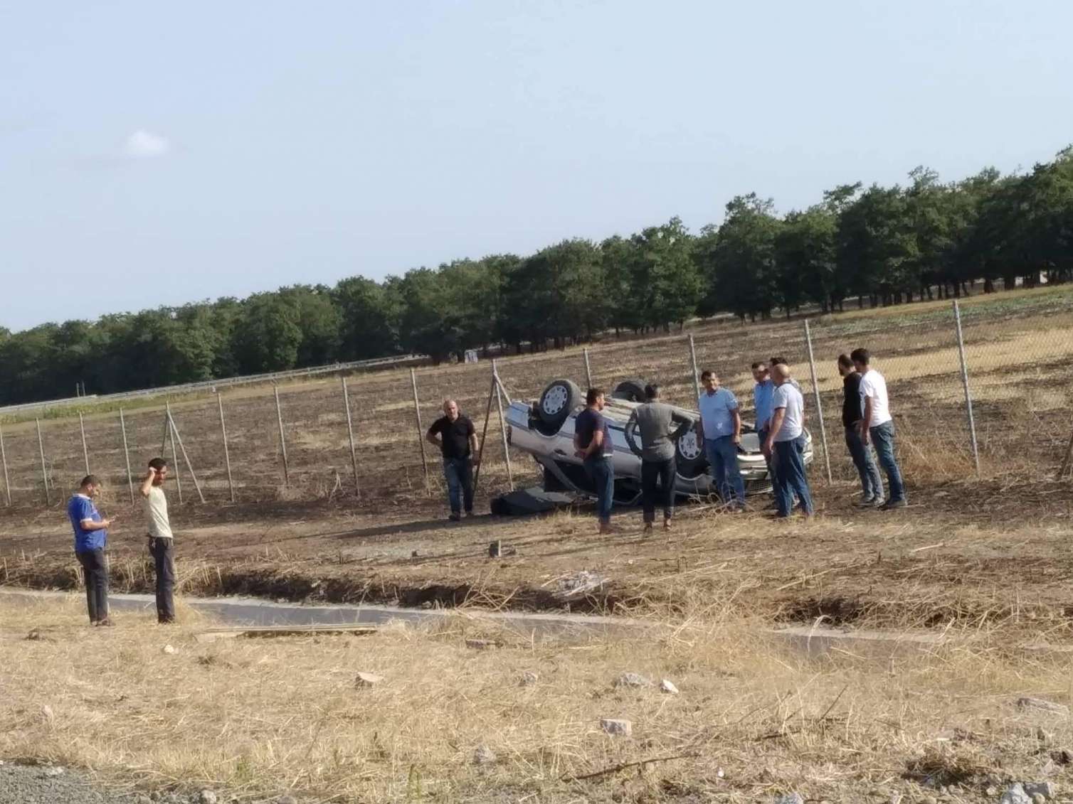 Masallıda dəhşətli qəza  - FOTO