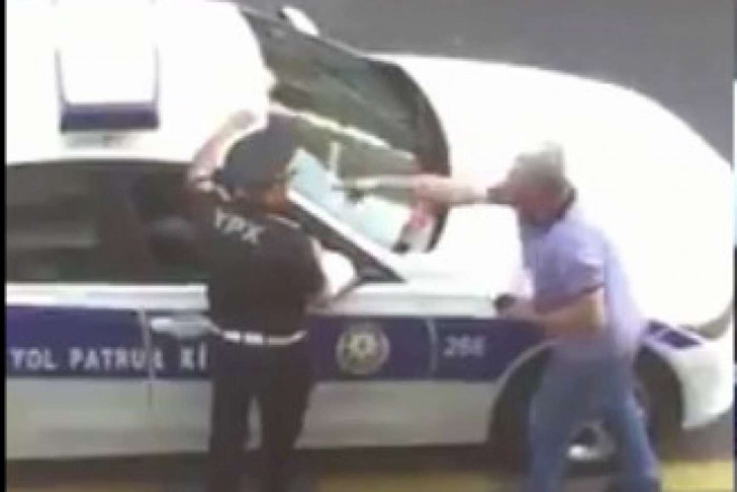 Polisi təhqir edən sürücü tutuldu  - ÖZƏL