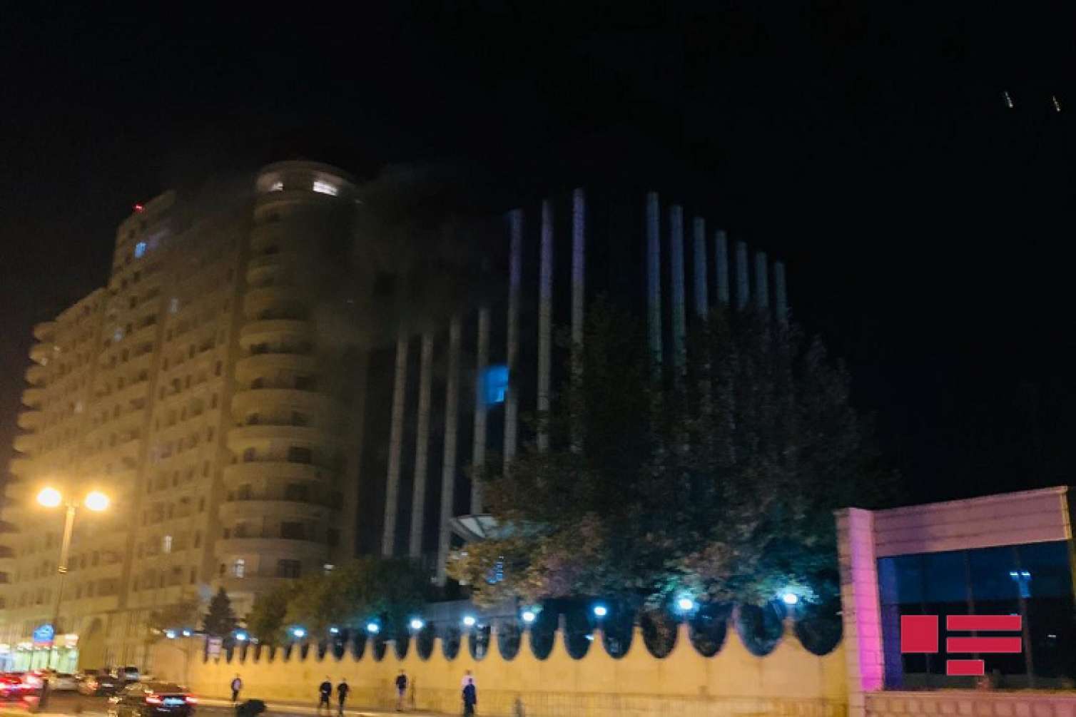 İTV-də yanğın  - FOTO