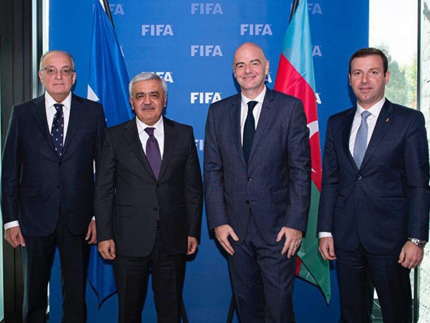  AFFA və FİFA prezidentləri görüşdü 
